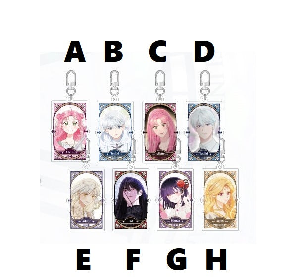 [POP UP] The Perks of Being an S-Class Heroine : Acrylic Keyring(Frame)