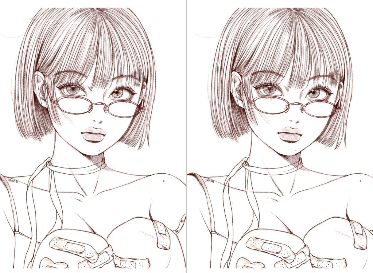 Girl's Day Watercolor Coloring Book