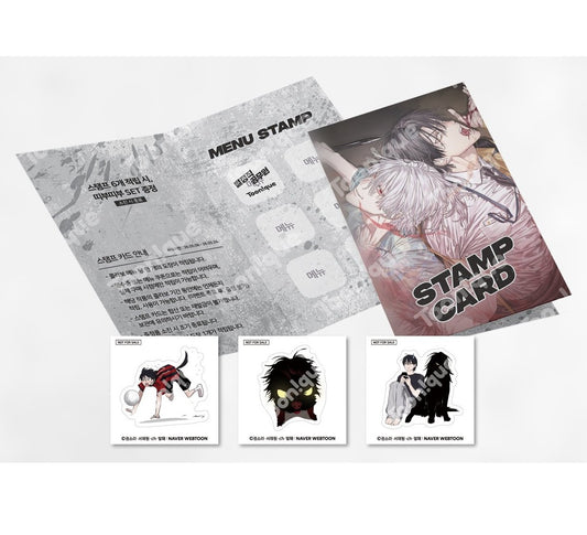 [Toonique Cafe] Special Civil Servant : Stamp Card + Seal Sticker