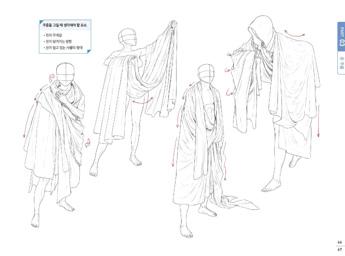 RockHe Kim's LINE DRAWING : Line drawing lesson book by Marvel Illustrator Vol.1 Vol.2