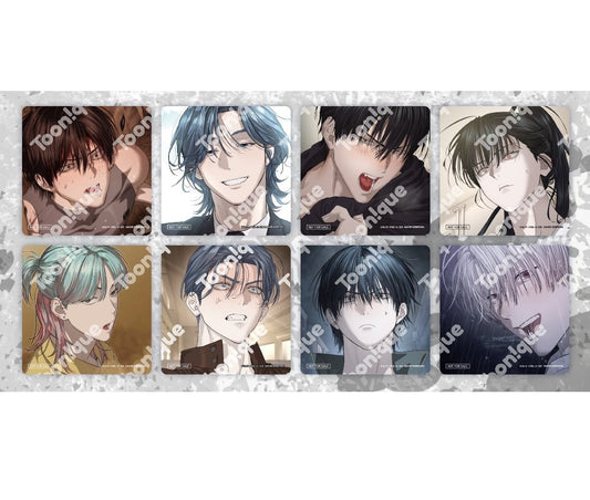 [Toonique Cafe] Special Civil Servant : 8 coasters set