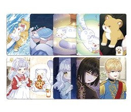 [POP-UP] Daon Webtoon The Black Leopard Family's Snow Leopard Baby : 10 Photocards