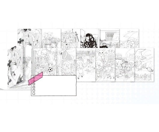 [pre-order][Be On Cafe] Author LeeVin : Coloring Book