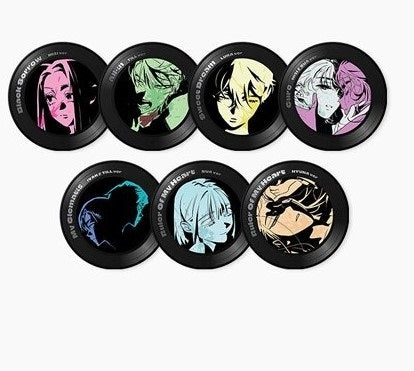 [pre-order][Aniplus Cafe] Alien Stage : LP Coasters