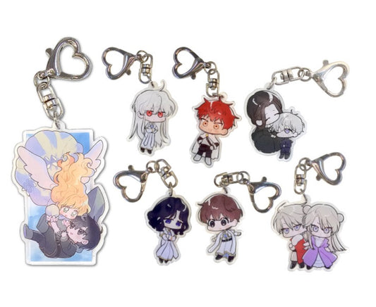 Saving My Sweetheart : SD acrylic keyring