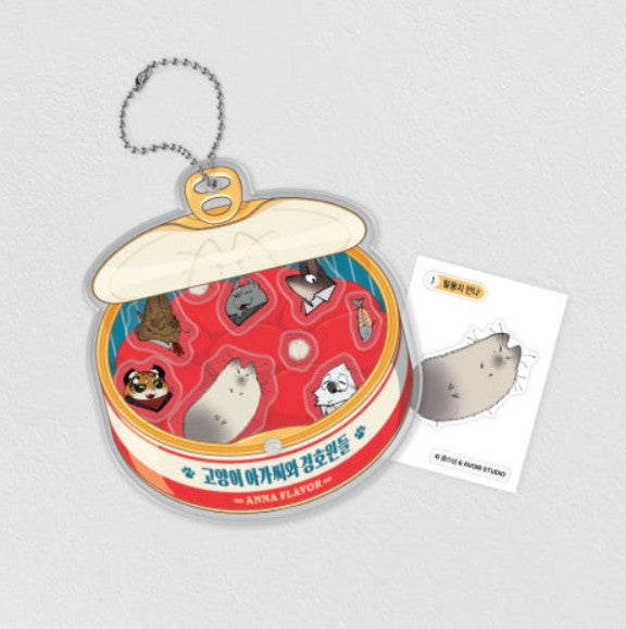 Miss Kitty and Her Bodyguards : Acrylic shaker