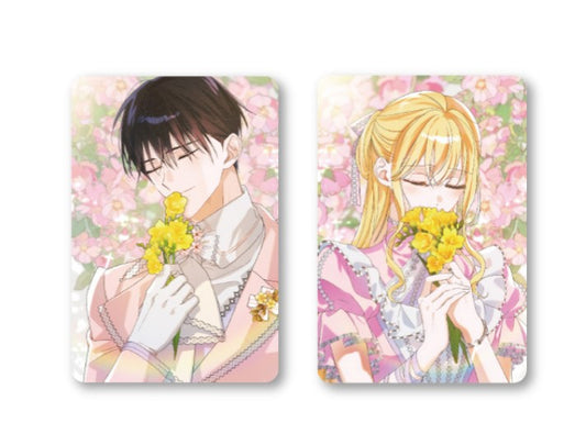 Saving My Sweetheart : lenticular postcard