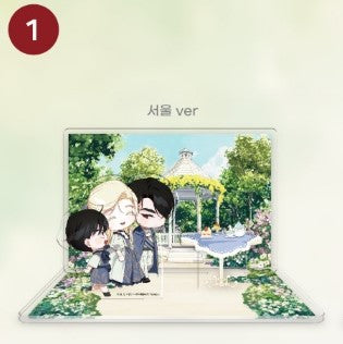 [collaboration cafe] How to hide the Emperor's child : Merchandise Full set with Full Freebies