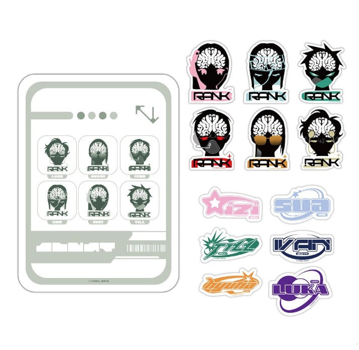 Alien Stage 2nd Anniversary POP-UP STORE : ALIEN STAGE ANAKT GARDEN COLLECTION Tin Case+Sticker Set