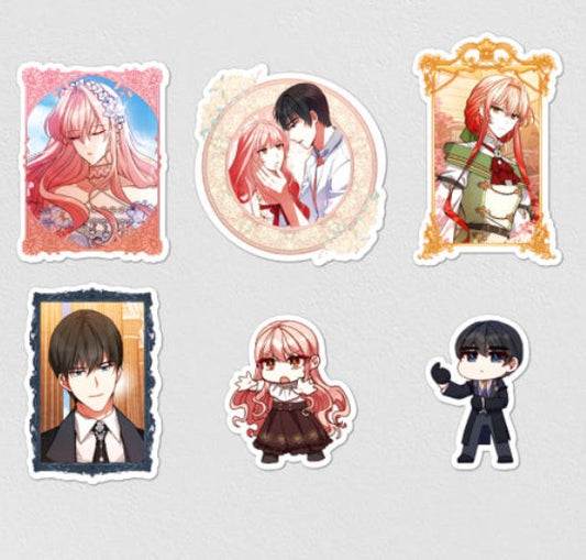 Solitary Lady : Sticker Set