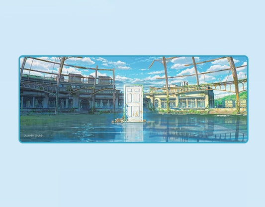 Suzume by Makoto Shinkai : Wide Mouse pad