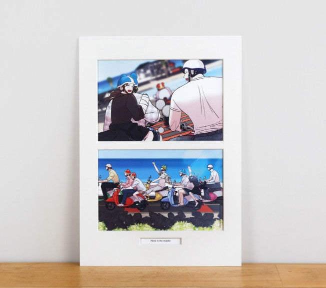 Webtoon Friends Originals : Cut Poster : Meet in the Middle