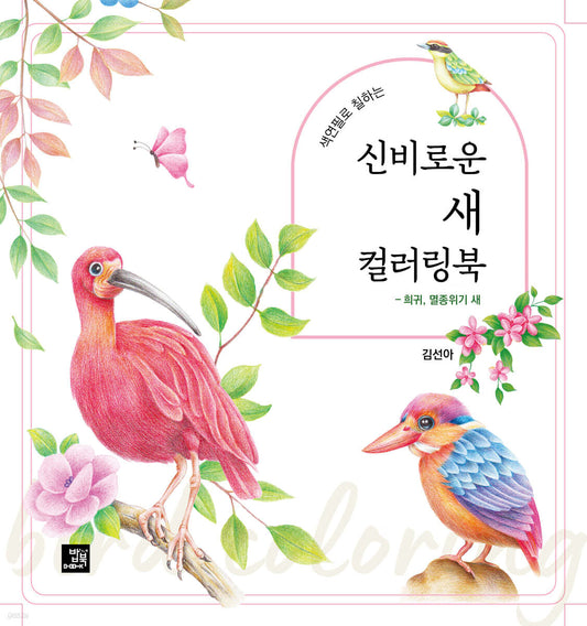 Mysterious Bird Coloring Book