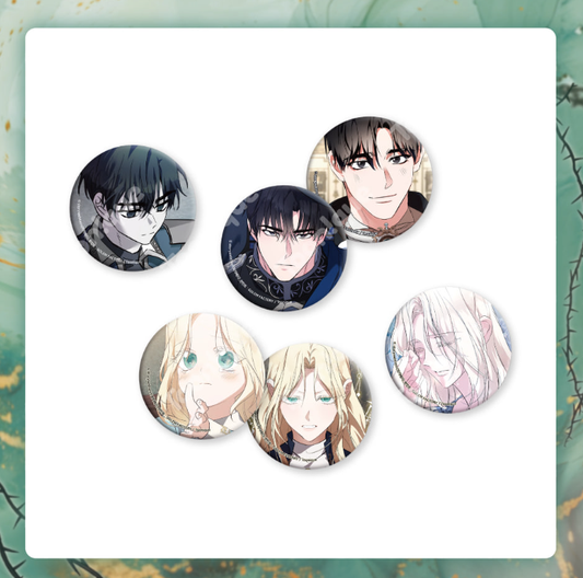 [pre-order][Toonique Cafe] The Villainess Lives Again : Can Badge Set