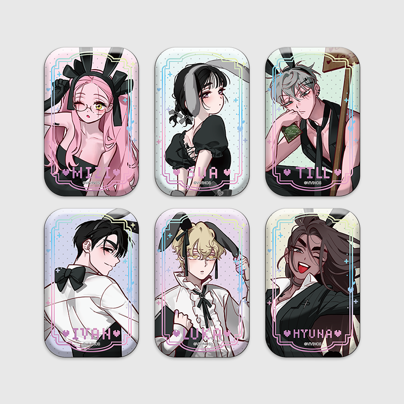 [pre-order][Anipus Cafe] Alien Stage : Random LD Can Badge