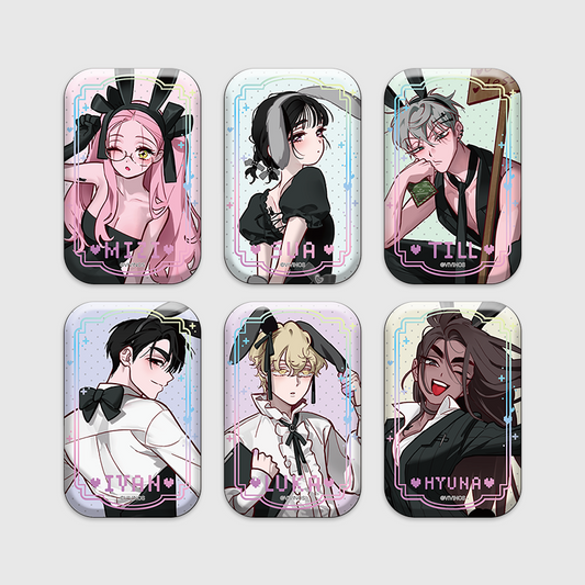 [pre-order][Anipus Cafe] Alien Stage : Random LD Can Badge