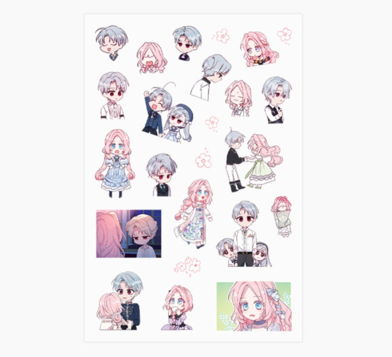 [Pre-order, Nov] Flirting With the Villain's Dad : SD Sticker