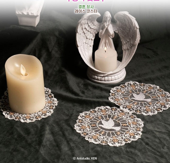 Marriage of Convenience : Lace Coaster