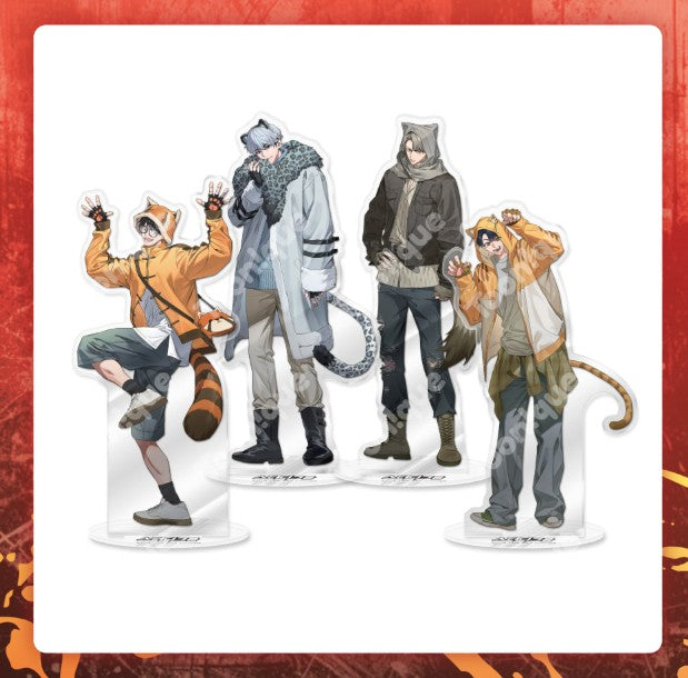 [pre-order][Toonique Cafe] Study Group : Acrylic Stand