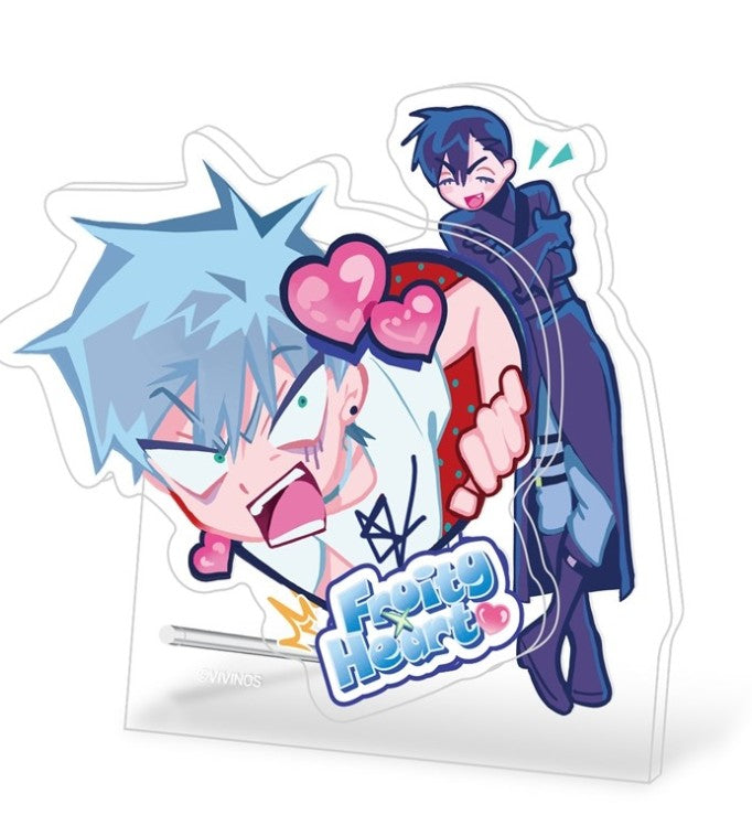 Alien Stage : DLC Fruity Heart Acrylic Panel Stand Till & Ivan