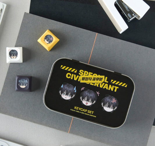 [Mofun Cafe] Special Civil Servant : Tin Case Keycaps Set