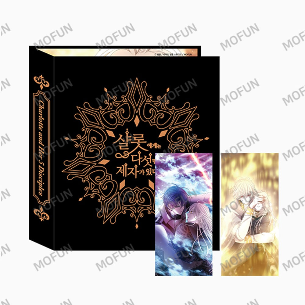 Charlotte and Her 5 Disciples : Collection Card Binder + 2 bookmarks