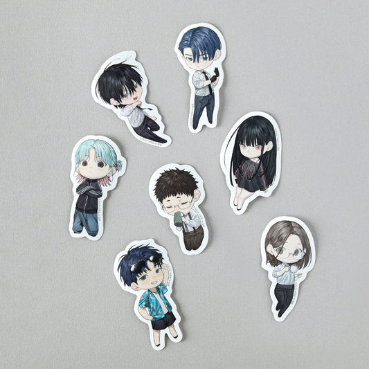 [Mofun Cafe] Special Civil Servant : 7 Big Stickers