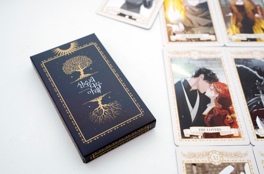 Under the Oak tree Tarot card set