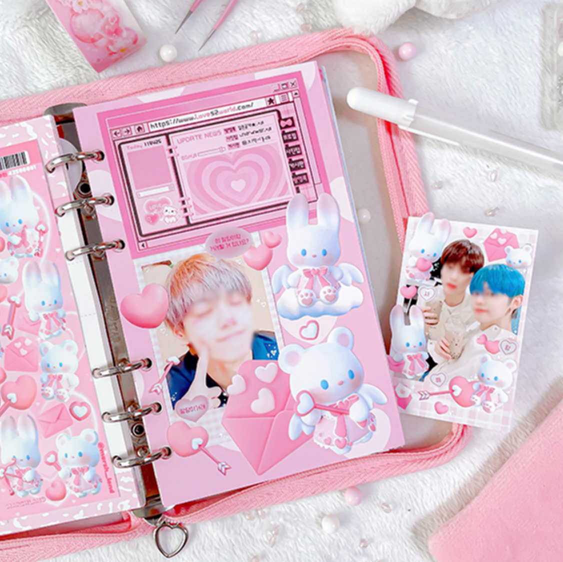 [MARSH LAND] Rabbit Cupid Sticker