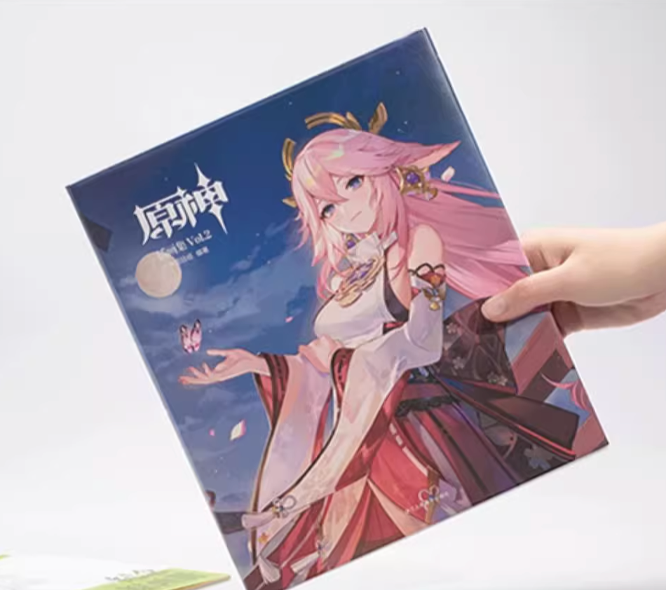 Genshin Impact Book (原神) CHINESE : Official Genshin Impact Illust Collection Book Vol.2