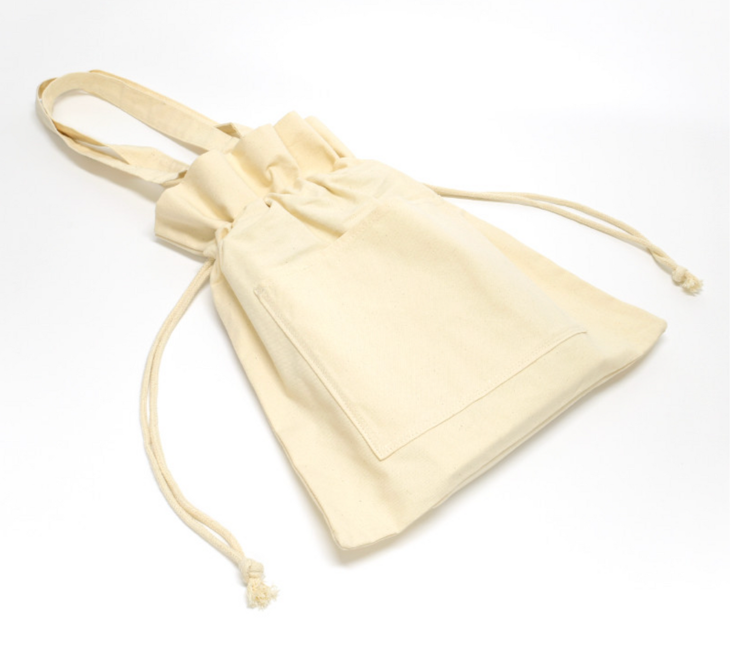 The Reason Why Raeliana Ended up at the Duke's Mansion : Cotton String Pouch, bag