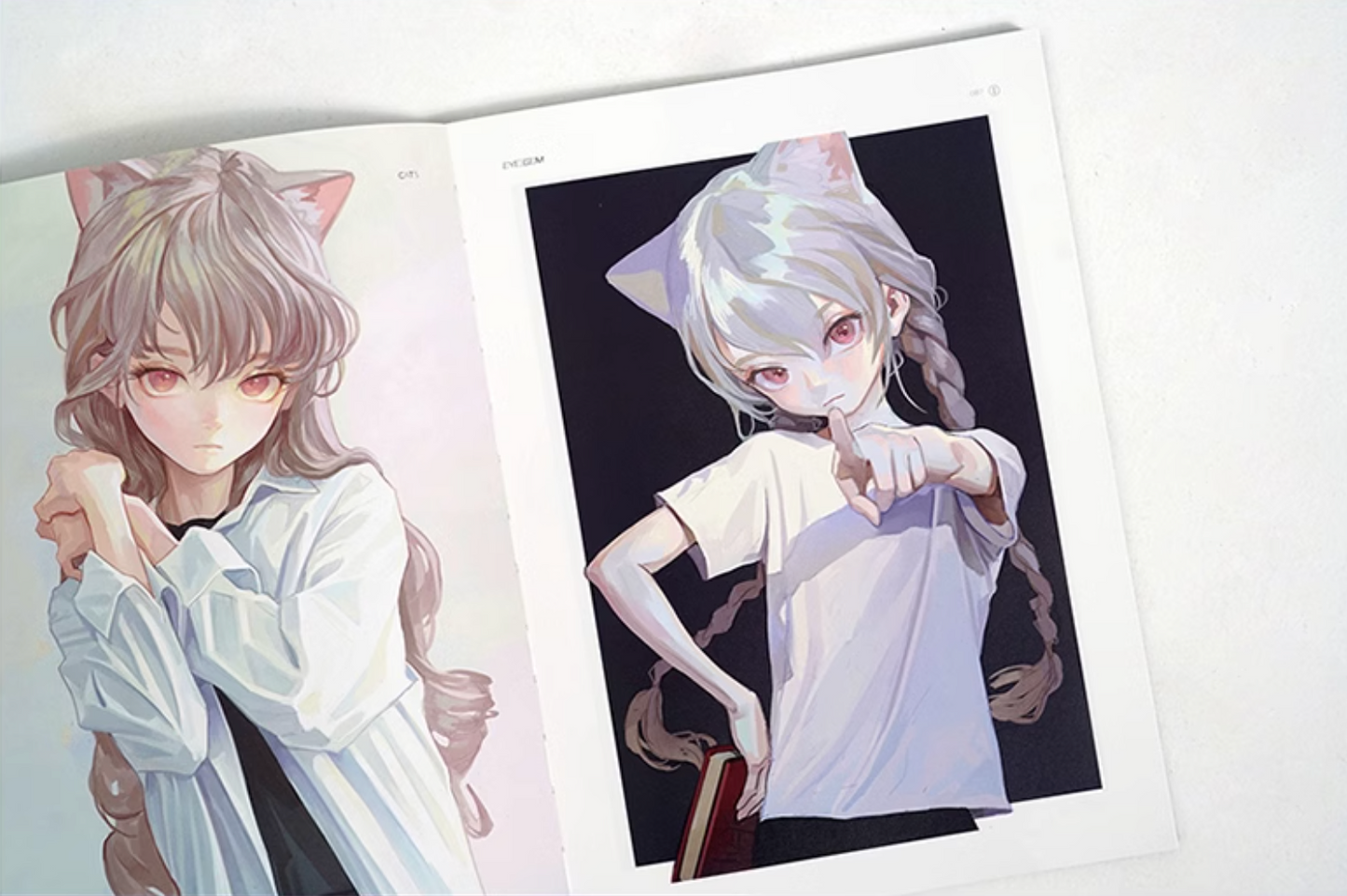 FKEY Personal Illustration Book : CAT'S EYE GEM