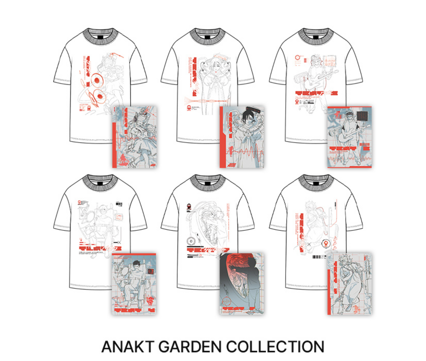 [closed][pre-order] Alien Stage 2nd Anniversary POP-UP STORE : ALIEN STAGE ANAKT GARDEN COLLECTION T-SHIRT