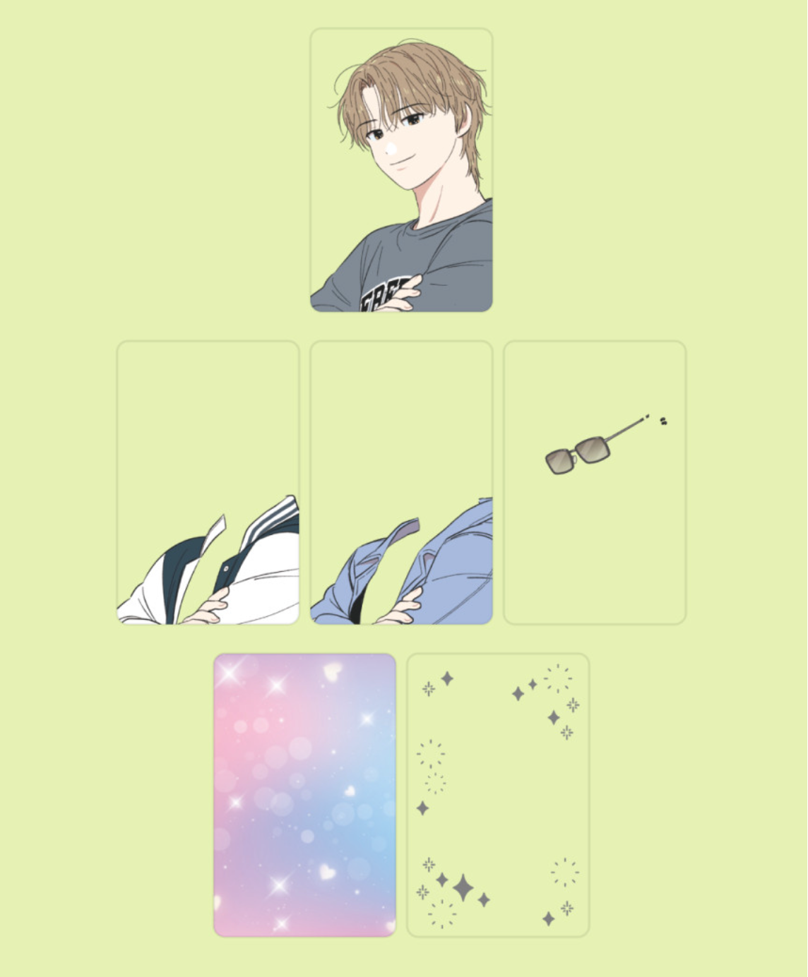 Seasons of Blossom : Overlap Transparent photo card