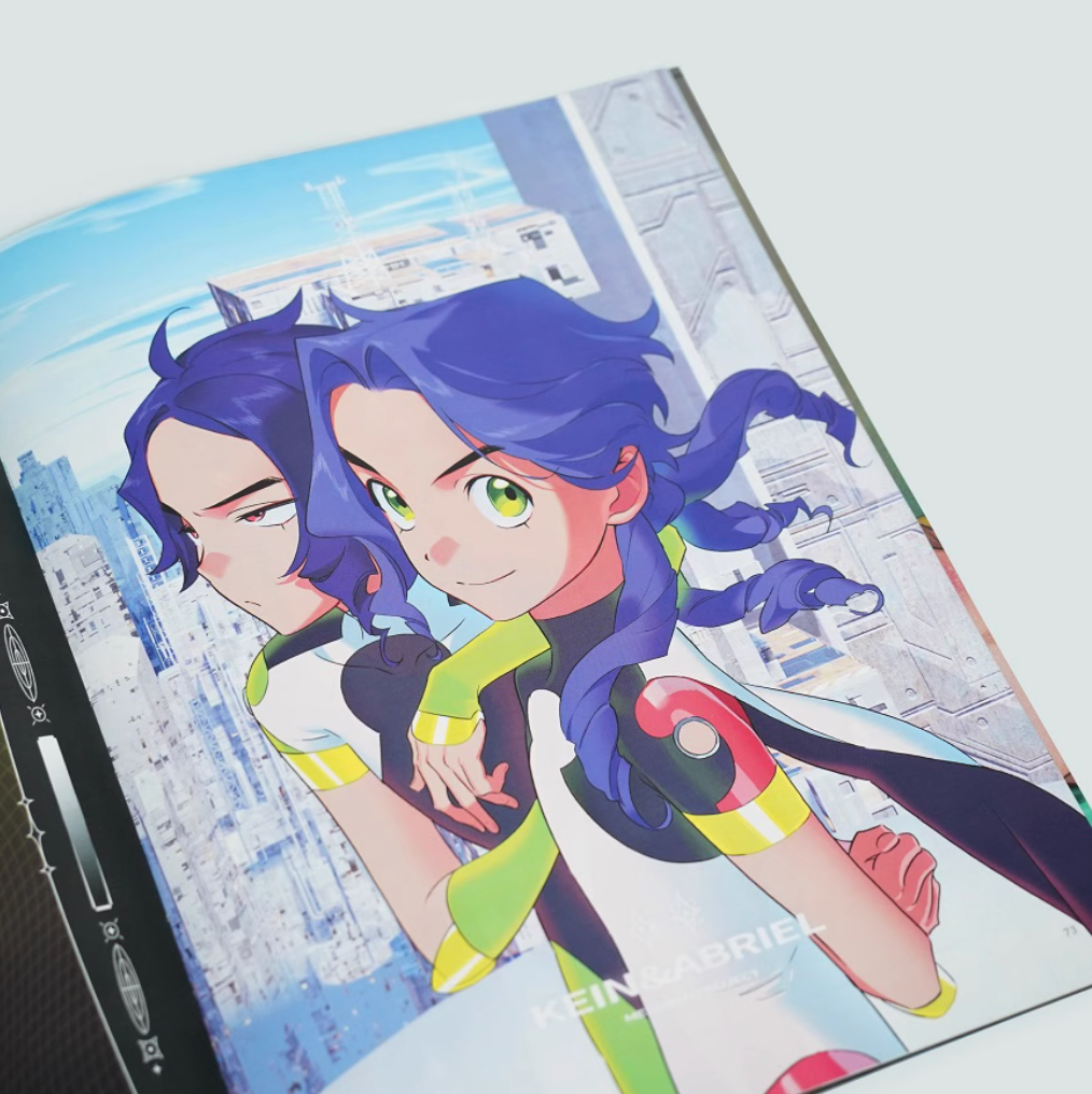 Messiah Project Art Book by QMENG