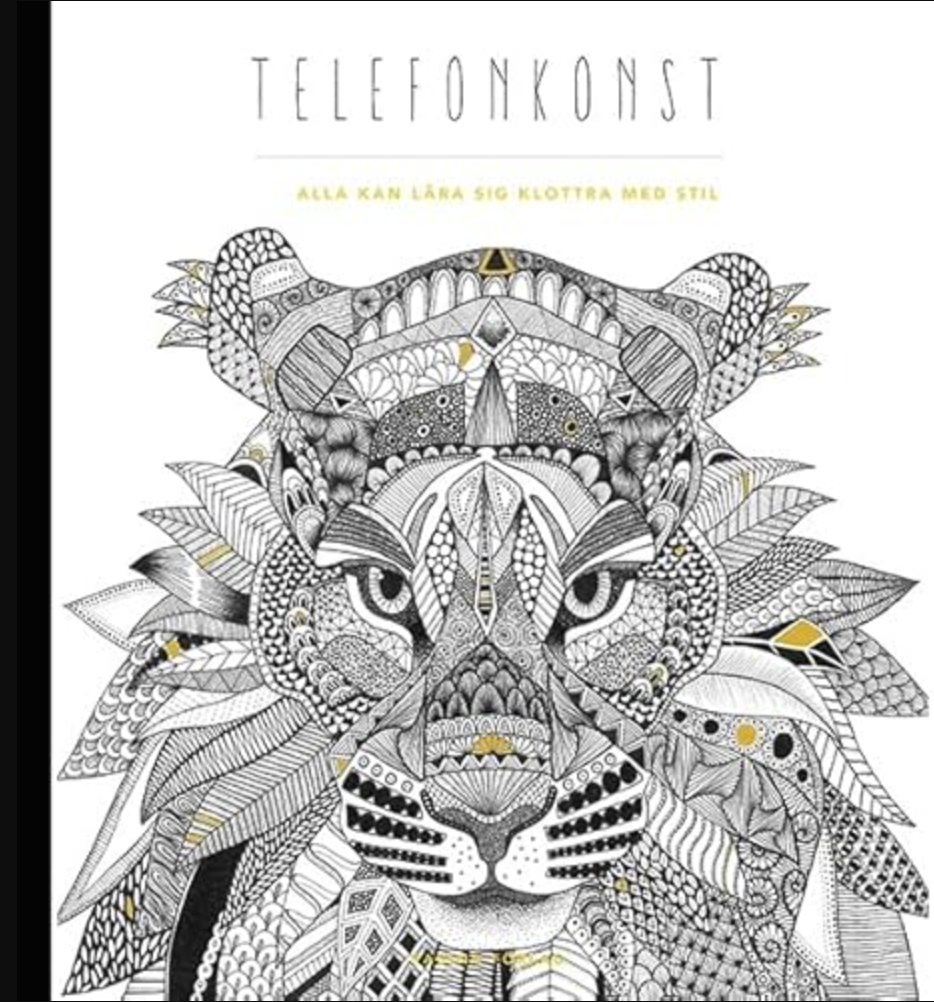 Telefonkonst by Hejnum : TAVELBOK zentangle