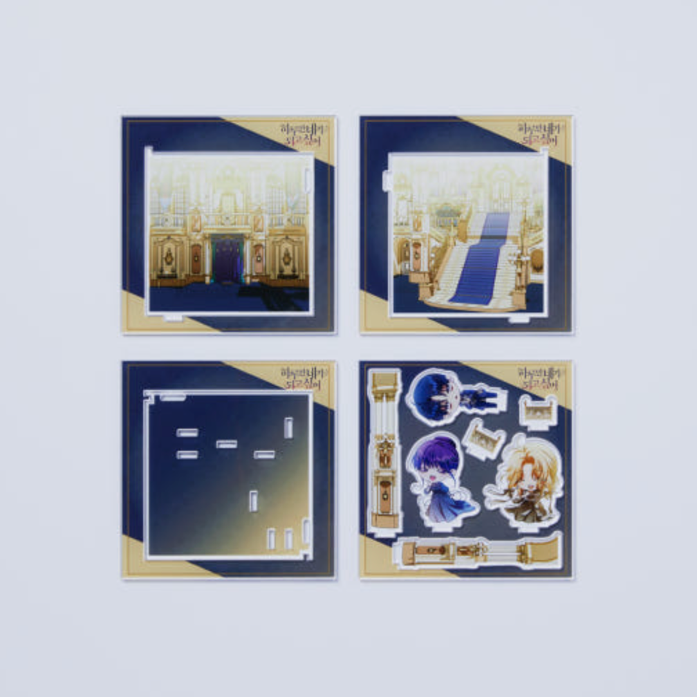 The Fantasie of a Stepmother : Acrylic Room Diorama