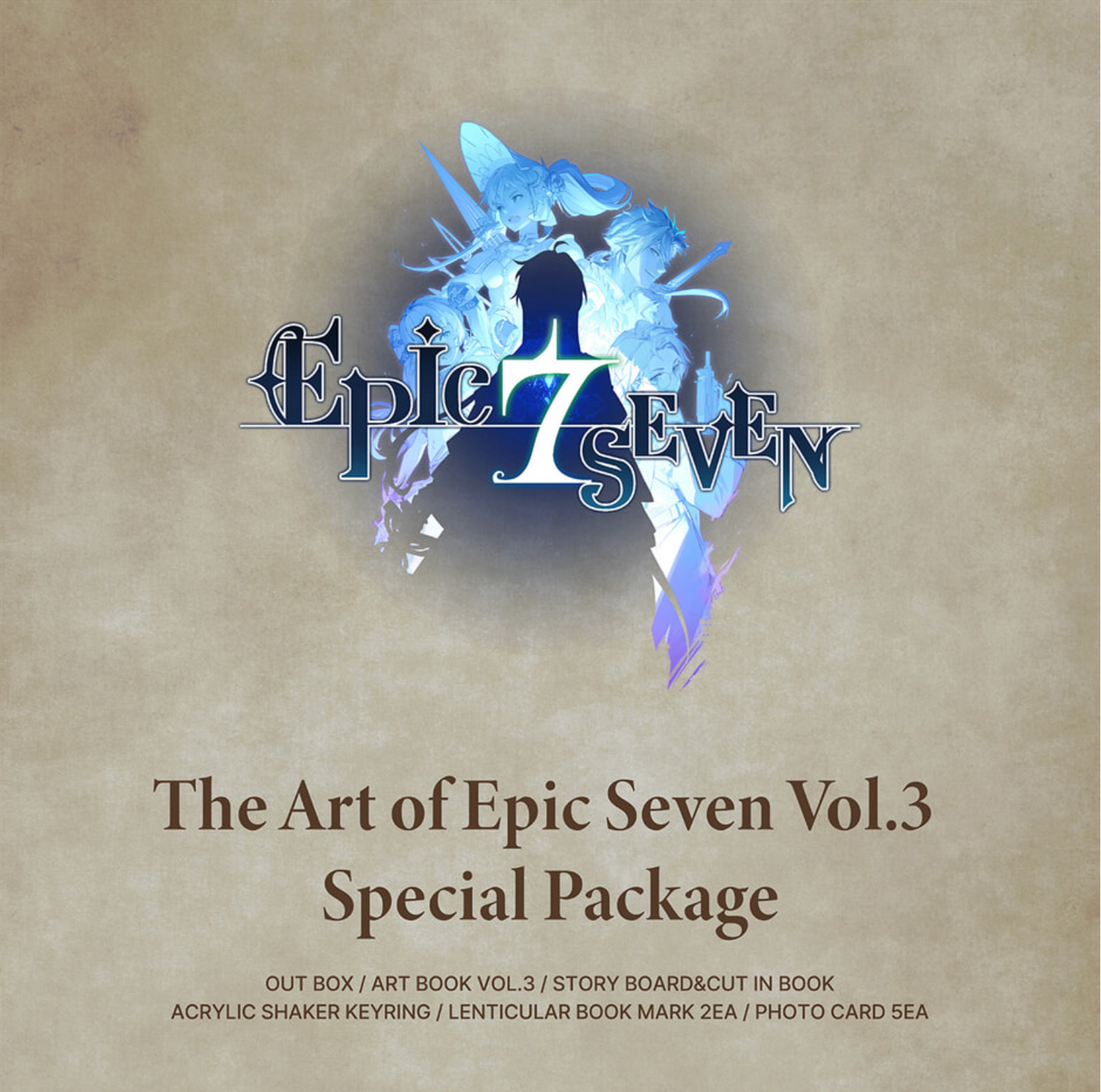 Epic Seven Official Artworks Vol. 3 : Special Package Limited Edition