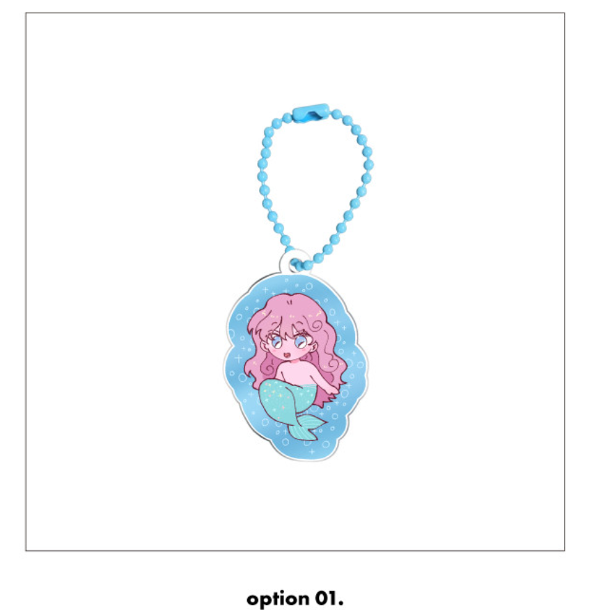 Even If It Goes to Waste : Acrylic Keyring