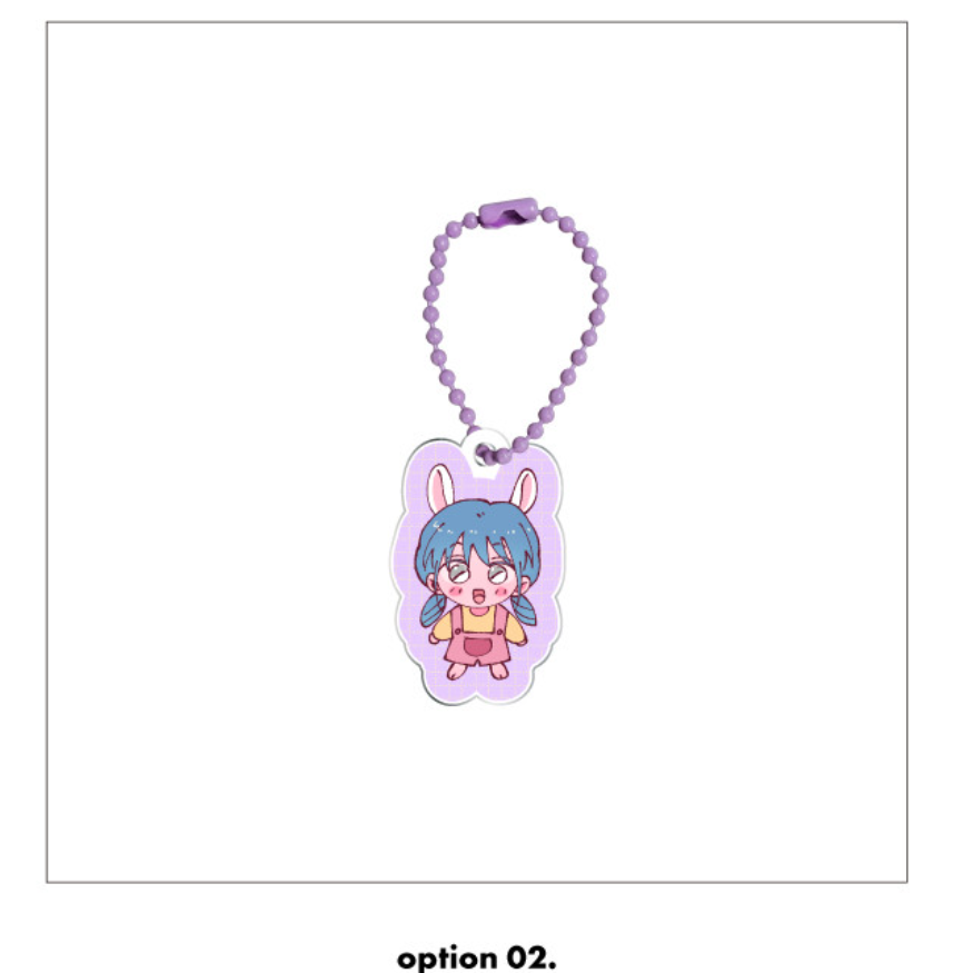 Even If It Goes to Waste : Acrylic Keyring