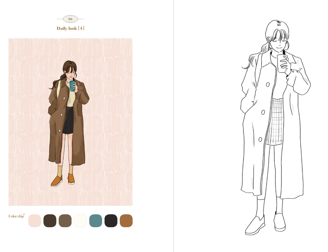 Si Hyun's picturesque day Coloring Book by Si Hyun