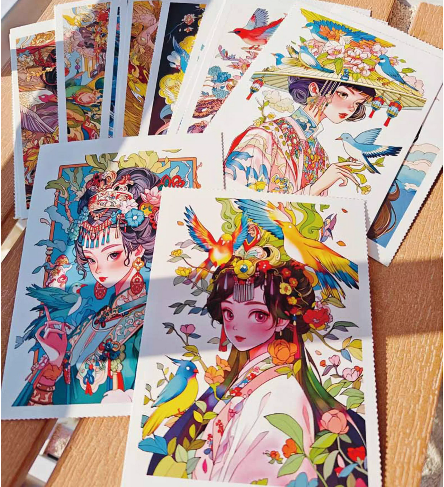 Author Mioyo Coloring Book : Southern Branches in Full Bloom, Ancient Coloring book