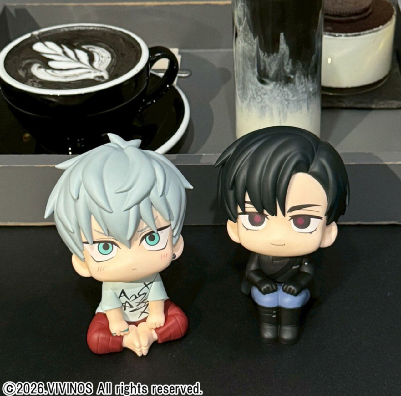 [Pre-order] Alien Stage Look-Up Figure : LookUp Figure Set of Till and Ivan with 2 coasters