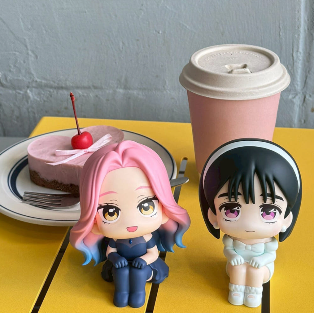 [Pre-order] Alien Stage Look-Up Figure : LookUp Figure Set of Sua and mizi with 2 coasters