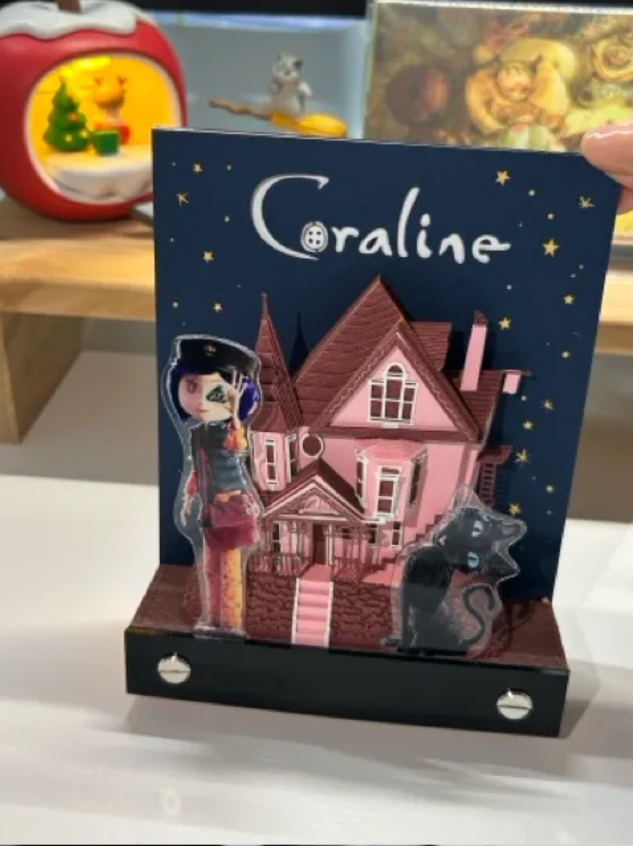 Coraline : 3D Paper Art Calendar
