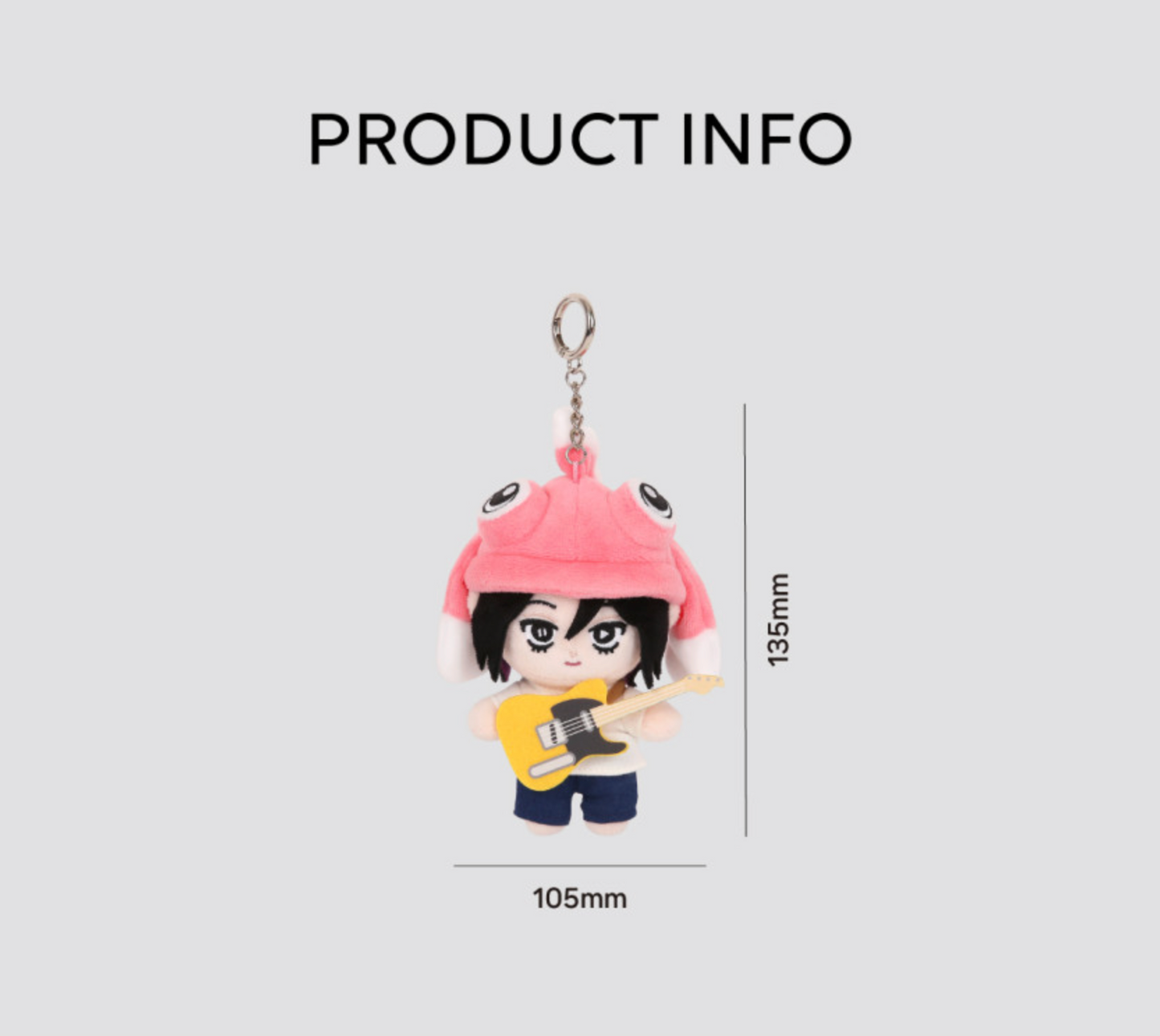 My Bias Gets on the Last Train : Shin Hae-in Plush Keyring