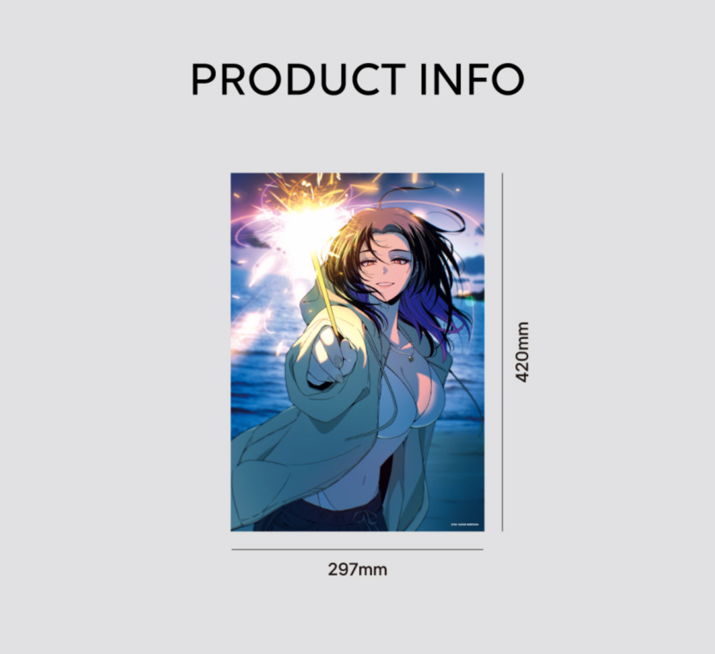My Bias Gets on the Last Train : A3 Poster Book