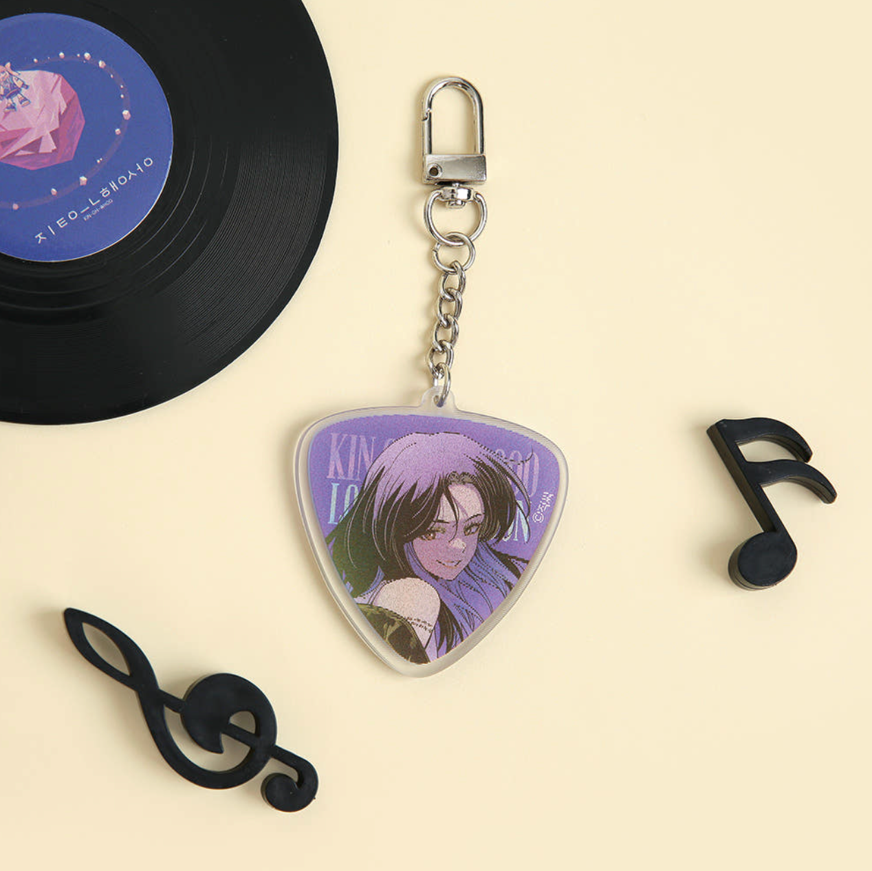 My Bias Gets on the Last Train : Acrylic Lenticular Keyring