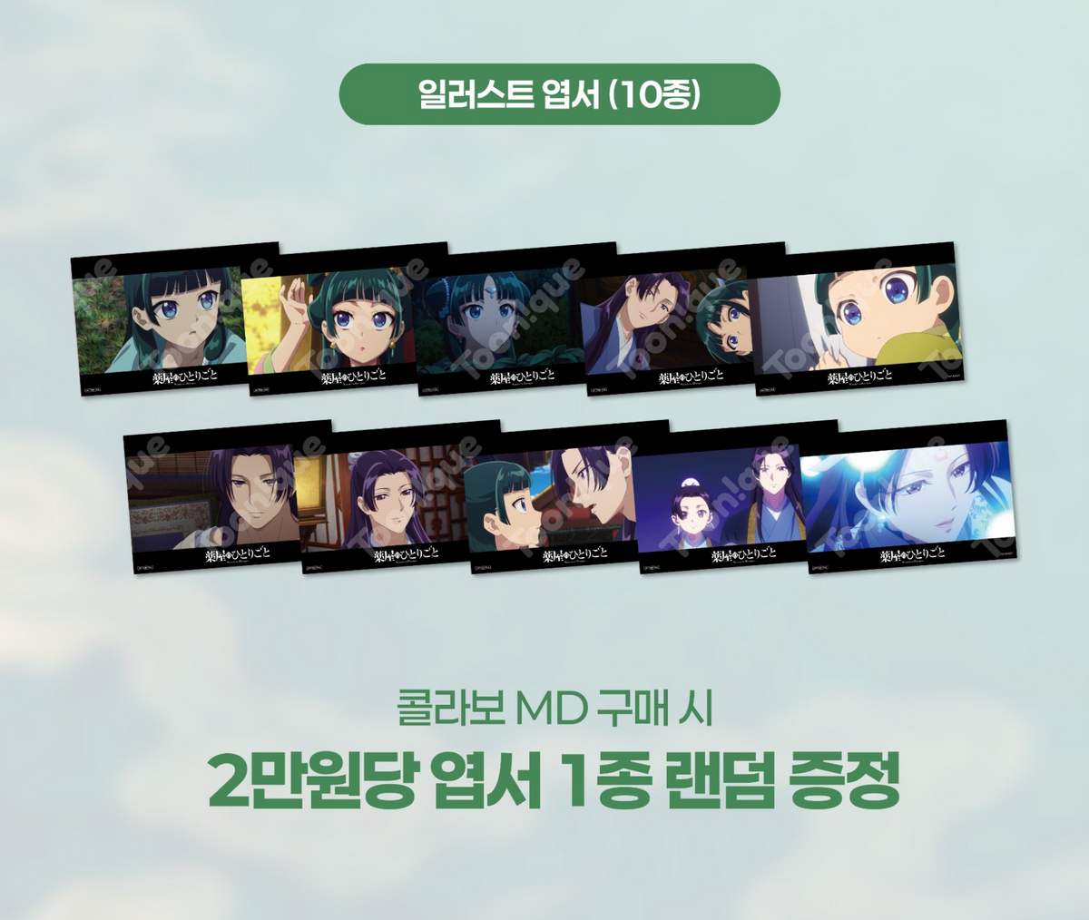 [Pre-order][Toonique Cafe] The Apothecary Diaries(Kusuriya no Hitorigoto) : Blanket cape
