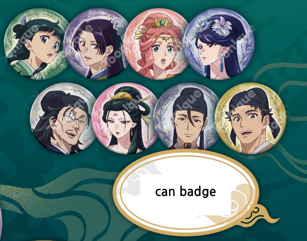 [Toonique Cafe] The Apothecary Diaries(Kusuriya no Hitorigoto) : Random Can Badge